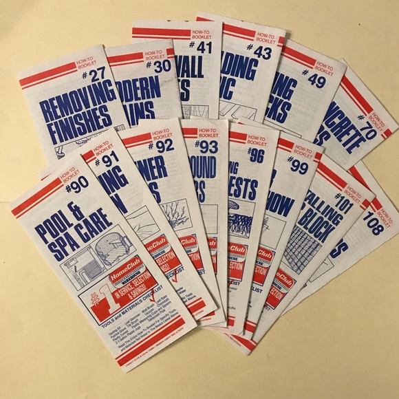 14 Home Improvement How-To Pamphlets
